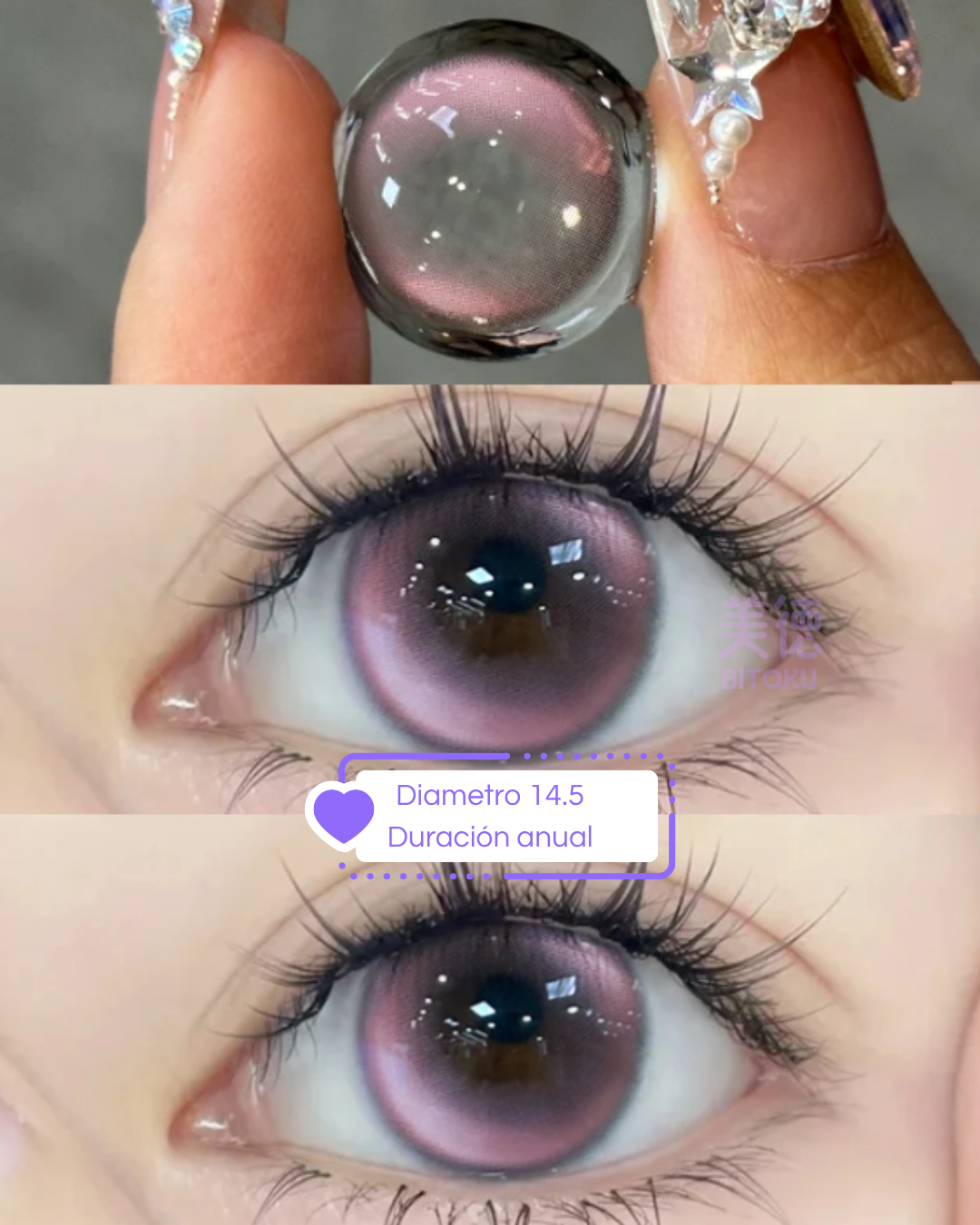 Pupilentes Pink Ballet