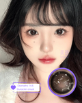 Pupilentes Doll Milk Black