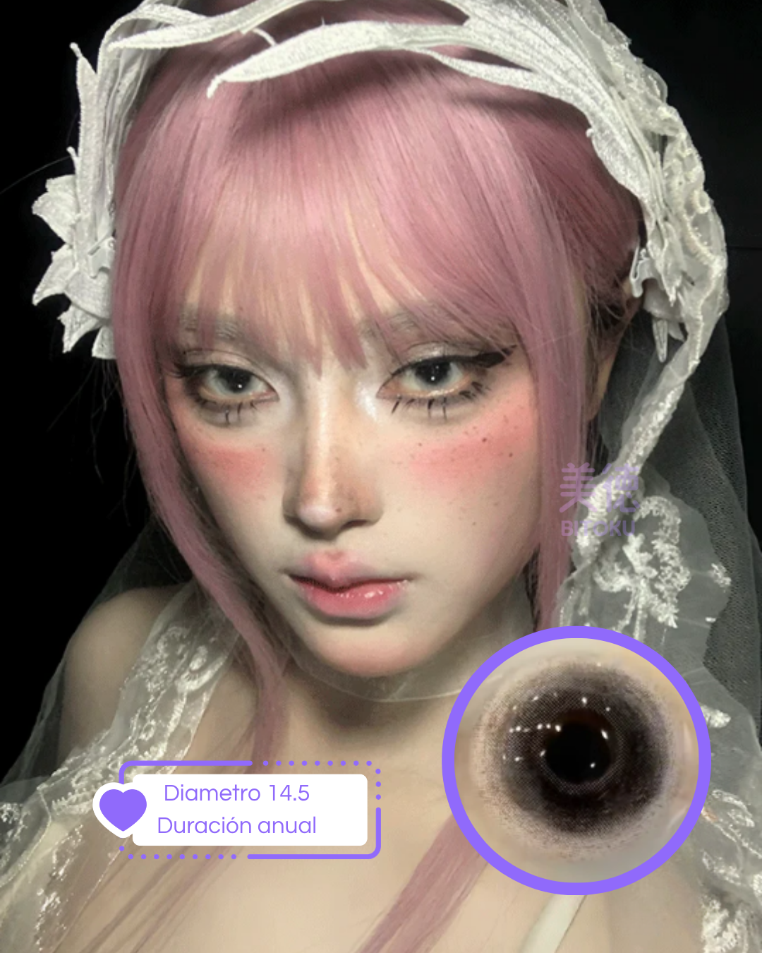 Pupilentes Kuro Doll