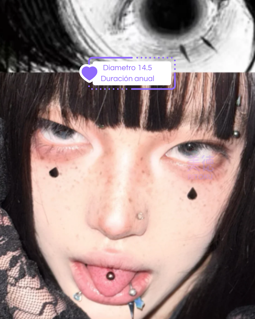 Pupilentes Kuro Doll