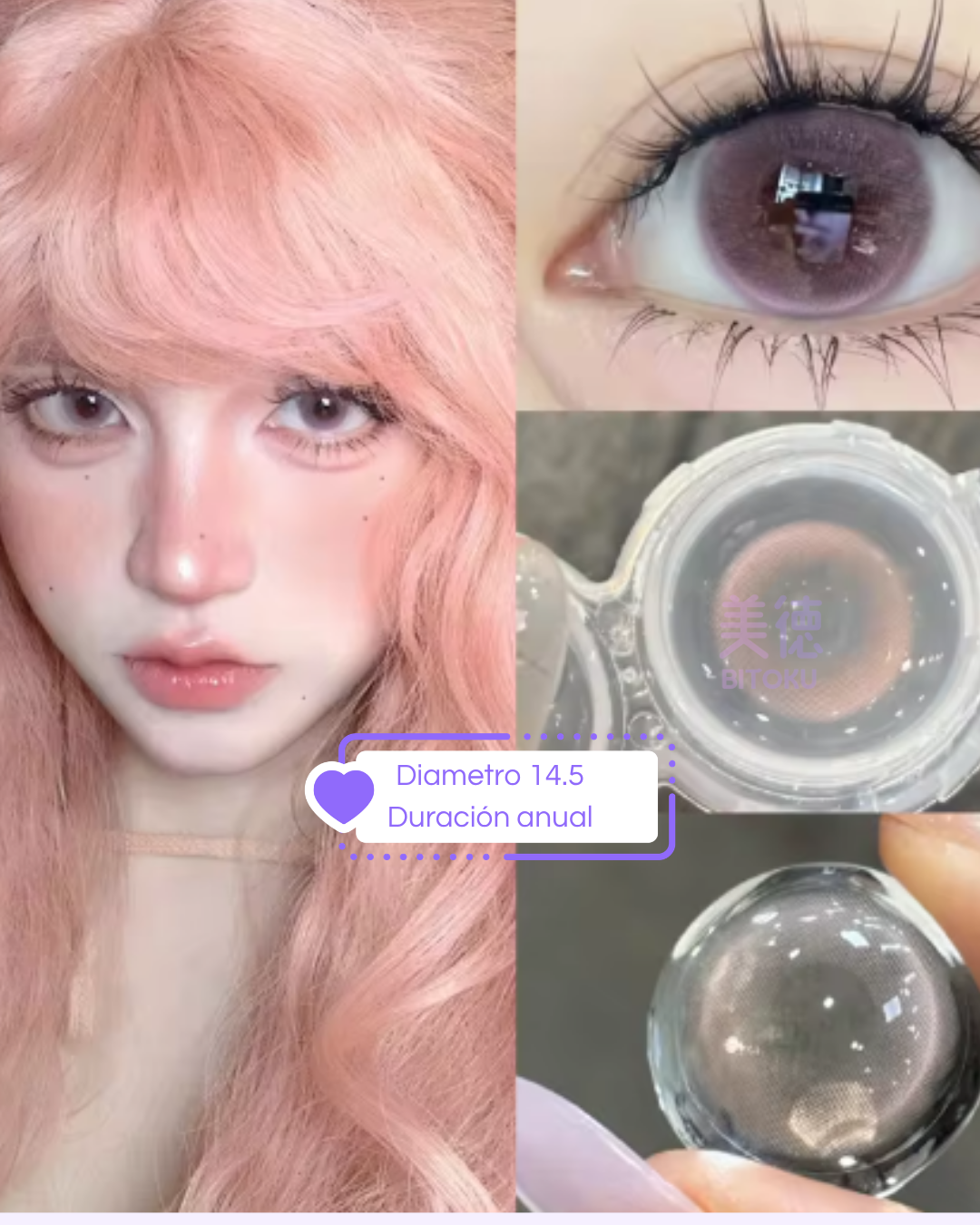 Pupilentes Pink Ambitionist